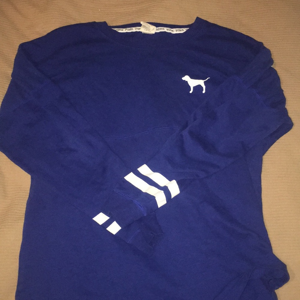 Vs blue shirt